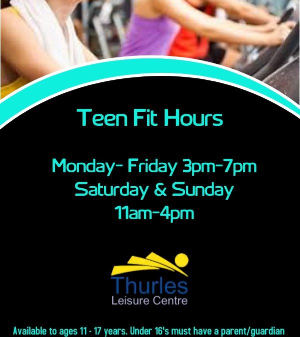 Teen Gym Opening Hours