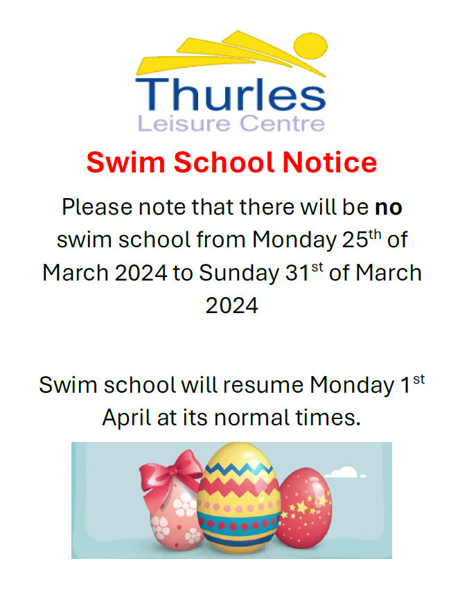 Swim School Notice
